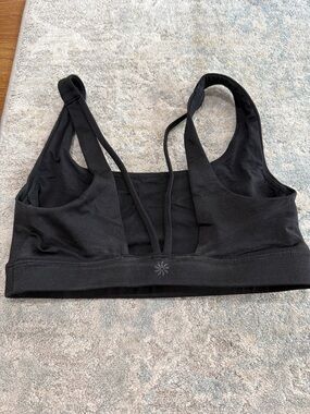 Athleta Black Strappy Sports Bra